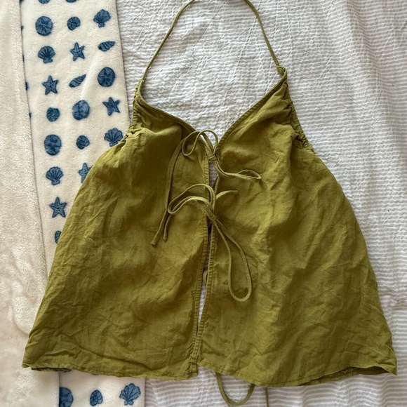 Edikted Olive Green Tank Top - Picture 5 of 7